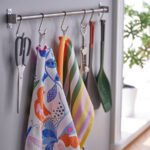 RINNIG Tea towel, multicolour patterned, 45x60 cm - Image 4