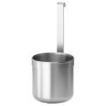 KUNGSFORS Container, stainless steel, 12.0x26.5 cm