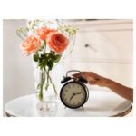 DEKAD Alarm clock, black, 10 cm - Image 4