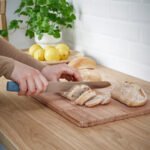 TIGERBARB 3-piece knife set, grey-turquoise - Image 2