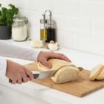 ÄNDLIG 3-piece knife set, light grey/white - Image 2