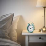 PLIRA Alarm clock, turquoise, 10 cm - Image 2