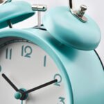 PLIRA Alarm clock, turquoise, 10 cm - Image 3