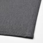 SVARTSENAP Napkin, dark grey, 35x35 cm - Image 2