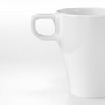 FÄRGRIK Mug, stoneware white, 25 cl - Image 3
