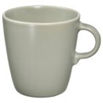 FÄRGKLAR Mug, matt green, 37 cl