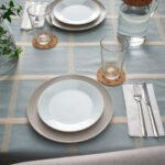 SOLABBORRE Coaster, cork/dotted, 10 cm - Image 4