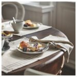 VÅRARV Place mat, dark grey/natural, 35x45 cm - Image 6