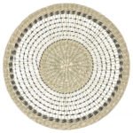 PENNFISK Place mat, natural/sedge handmade, 37 cm