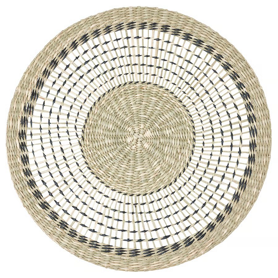 393-1 pennfisk-place-mat-natural-sedge-handmade PENNFISK Place mat, natural/sedge handmade, 37 cm - Image 1