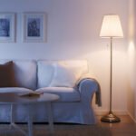 ÅRSTID Floor lamp, nickel-plated/white - Image 2