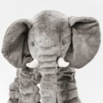 JÄTTESTOR Soft toy, elephant/grey - Image 4