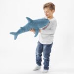 BLÅHAJ Soft toy, baby shark, 55 cm - Image 3