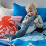 BLÅHAJ Soft toy, baby shark, 55 cm - Image 4
