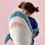 BLÅHAJ Soft toy, shark, 100 cm - Image 3
