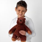 DJUNGELSKOG Soft toy, brown bear, 28 cm - Image 4