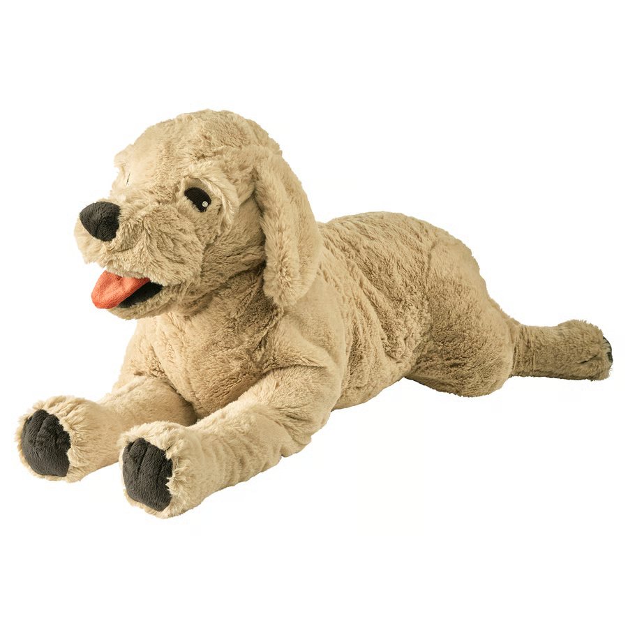 407-1 gosig-golden-soft-toy-dog-golden-retriever GOSIG GOLDEN Soft toy, dog/golden retriever, 70 cm - Image 1