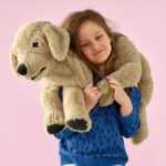 GOSIG GOLDEN Soft toy, dog/golden retriever, 70 cm - Image 4