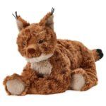 SKOGSDUVA Soft toy, lynx/orange brown, 63 cm