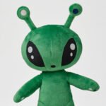 AFTONSPARV Soft toy, alien/green, 34 cm - Image 5