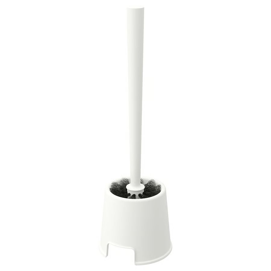 432-1 bolmen-toilet-brush-holder-white BOLMEN Toilet brush/holder, white - Image 1