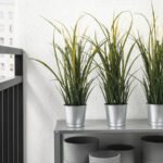 FEJKA Artificial potted plant, in/outdoor decoration/grass, 9 cm - Image 3