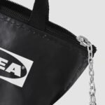 KNÖLIG Key ring, small black, 9x7 cm - Image 2