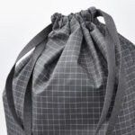 RENSARE Bag, check pattern/black, 30x40 cm/8 l - Image 2