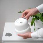 TRIXIG Stick-on floor protectors set of 20, grey - Image 4