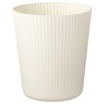 NEJKON Plant pot, white, 12 cm
