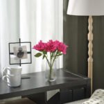 SMYCKA Artificial flower, in/outdoor/Dahlia lilac, 30 cm - Image 2