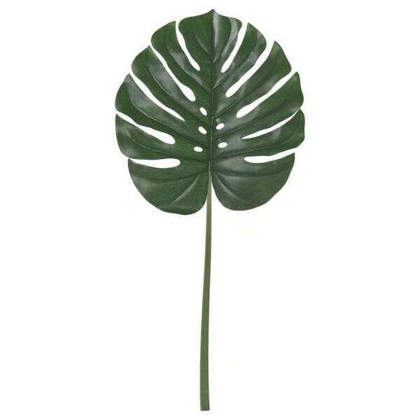 SMYCKA Artificial leaf, in/outdoor/Monstera green, 80 cm