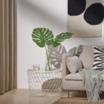 SMYCKA Artificial leaf, in/outdoor/Monstera green, 80 cm - Image 5