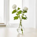 VILJESTARK Vase, clear glass, 17 cm - Image 2
