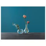 VILJESTARK Vase, clear glass, 17 cm - Image 7