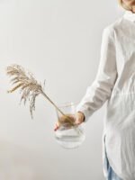 PÅDRAG Vase, clear glass, 17 cm - Image 6