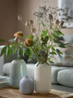 STILREN Vase, white, 22 cm - Image 4