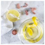 BUKETTAPEL Scented tealight, bergamot & cedarwood/pale green, 3.5 hr - Image 5