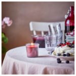 STÖRTSKÖN Scented candle in glass, Berries/red, 20 hr - Image 4