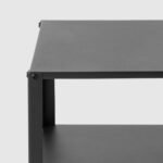 KNARREVIK Bedside table, black, 37x28 cm - Image 5
