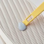 PEPPRIG 2 in 1 shoe brush with scraper, green/yellow - Image 5