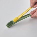 PEPPRIG 2 in 1 shoe brush with scraper, green/yellow - Image 6