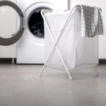 JÄLL Laundry bag with stand, white, 50 l - Image 3