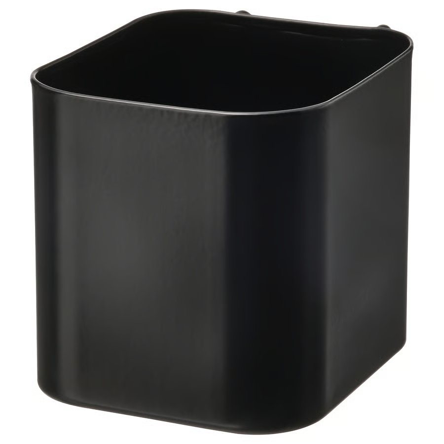 537-1 skadis-container-black SKÅDIS Container, black - Image 1
