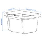 KACKLA Extendable box, white, 13-18x9 cm - Image 8