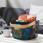 RISATORP Basket, dark grey, 25x26x18 cm - Image 3