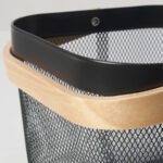 RISATORP Basket, dark grey, 25x26x18 cm - Image 4