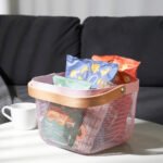 RISATORP Basket, pink, 25x26x18 cm - Image 2