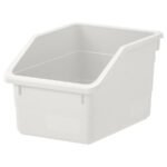 SOCKERBIT Box, white, 19x26x15 cm