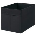 DRÖNA Box, black, 25x35x25 cm
